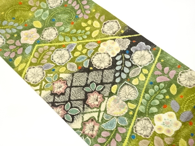 JAPANESE FUKURO OBI / MATELASSE / TSUJIGAHANA / ARTIST WORK